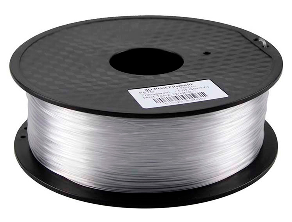 3D COLIDO - Filamento petg 1,75 mm 1 kg transparente (Ref. COL3D-LCD071X)