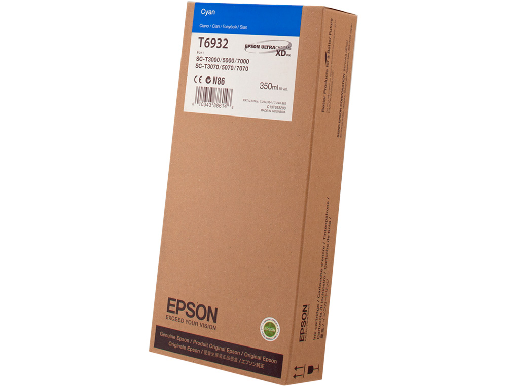 EPSON - Ink-jet gf serie sc-t cian 350 ml (Ref. C13T693200)