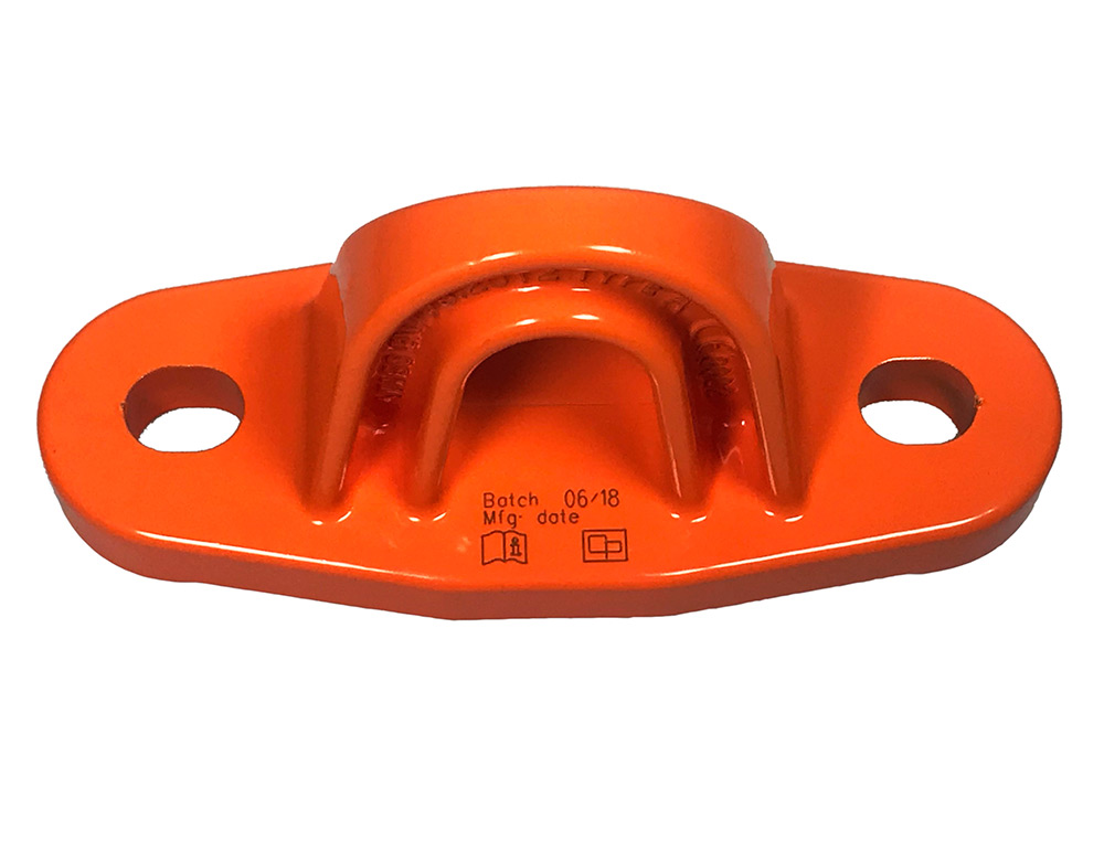 FARU - Cancamo aleacion aluminio naranja 135x60x60 mm (Ref. PT150)