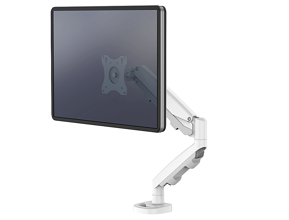 FELLOWES - Brazo para monitor serie eppa ajustable altura 1 pantalla normativa vesa hasta 10 kg blanco (Ref. 9683201)