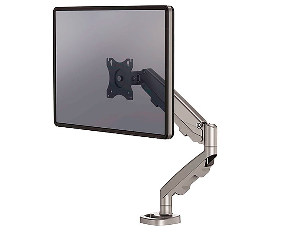 FELLOWES - Brazo para monitor serie eppa ajustable altura 1 pantalla normativa vesa hasta 10 kg plata (Ref. 9683001)