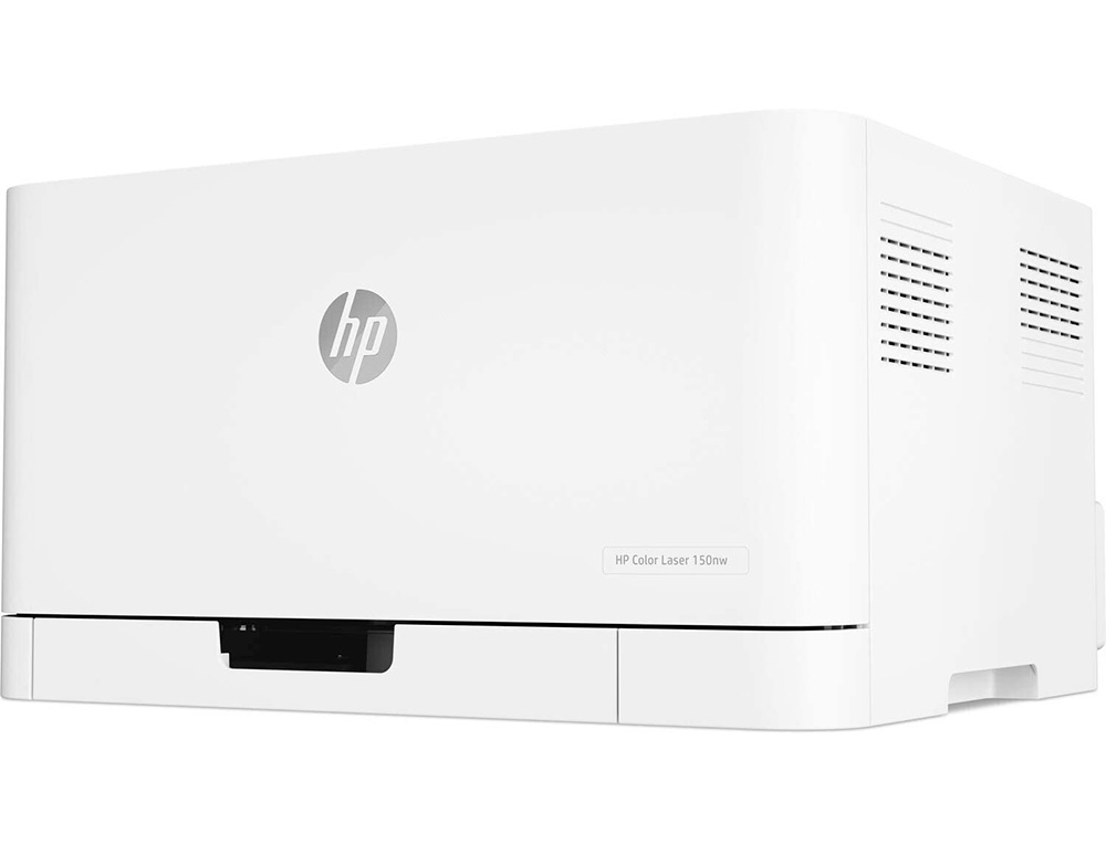 HP - Impresora color laser 150nw 18 ppm negro 4 color ppm bandeja 150 hojas (Ref. 4ZB95A) (Canon L.P.I. 4,5€ Incluido)