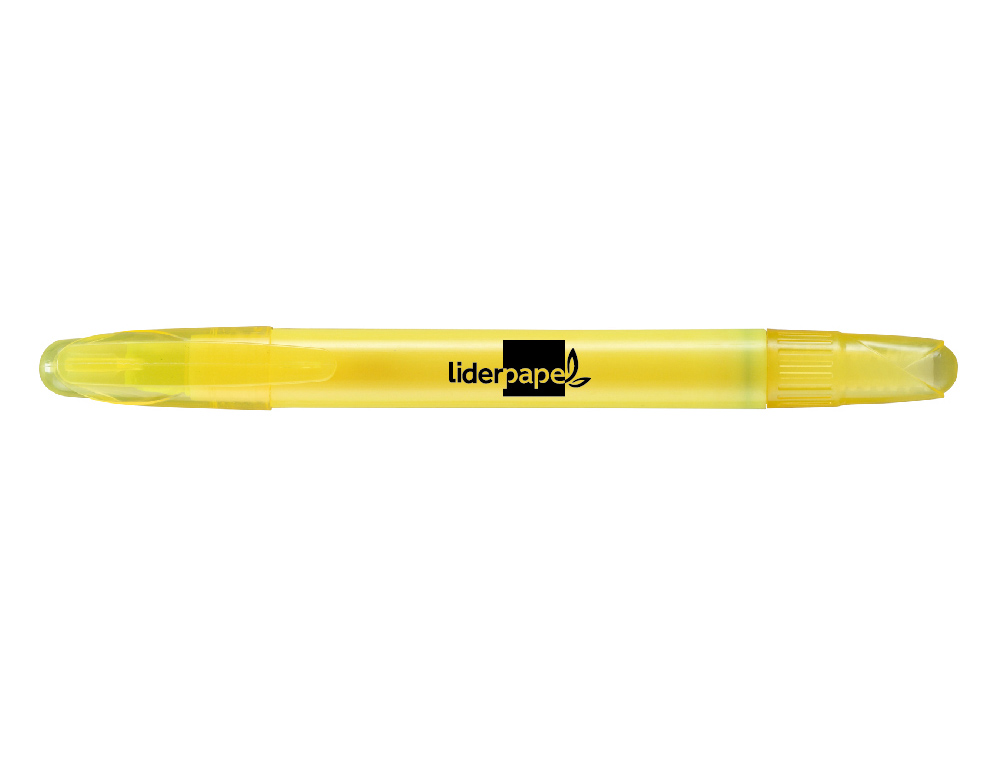 LIDERPAPEL - Marcador de cera gel fluorescente color amarillo (Ref. ZC09)