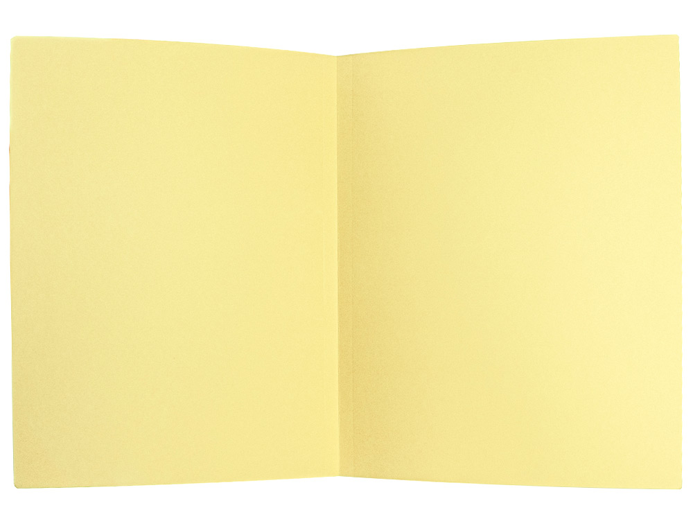 LIDERPAPEL - Subcarpeta A4 amarillo pastel 180g/m2 (Ref. SC27)