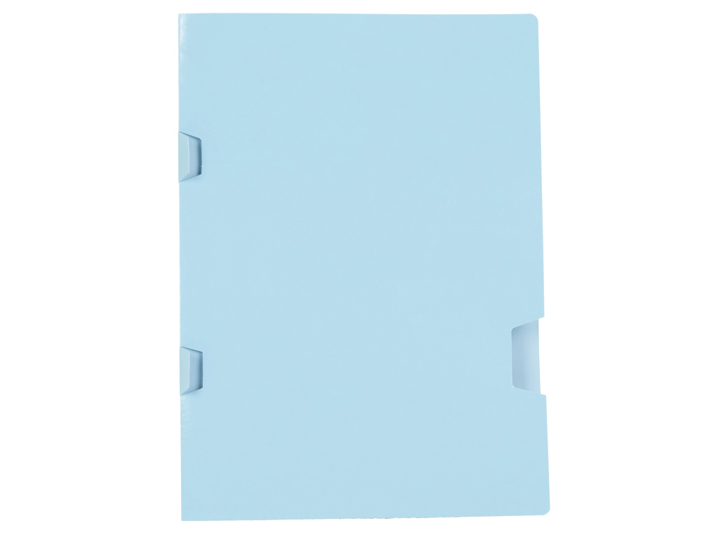 LIDERPAPEL - Subcarpeta folio azul tres uñeros plastificada 160g/m2 (Ref. SC41)