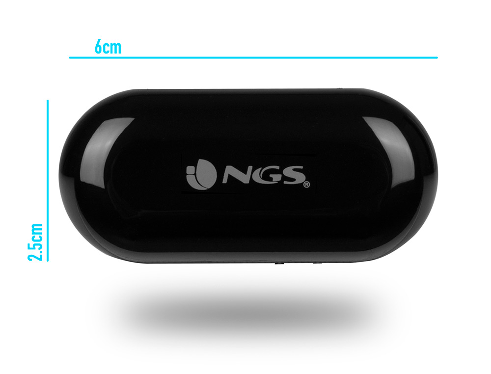 NGS - Auricular artica lodge inalambrico bluetooth 5.0 tecnologia true wireless con estuche de carga (Ref. ARTICALODGE)