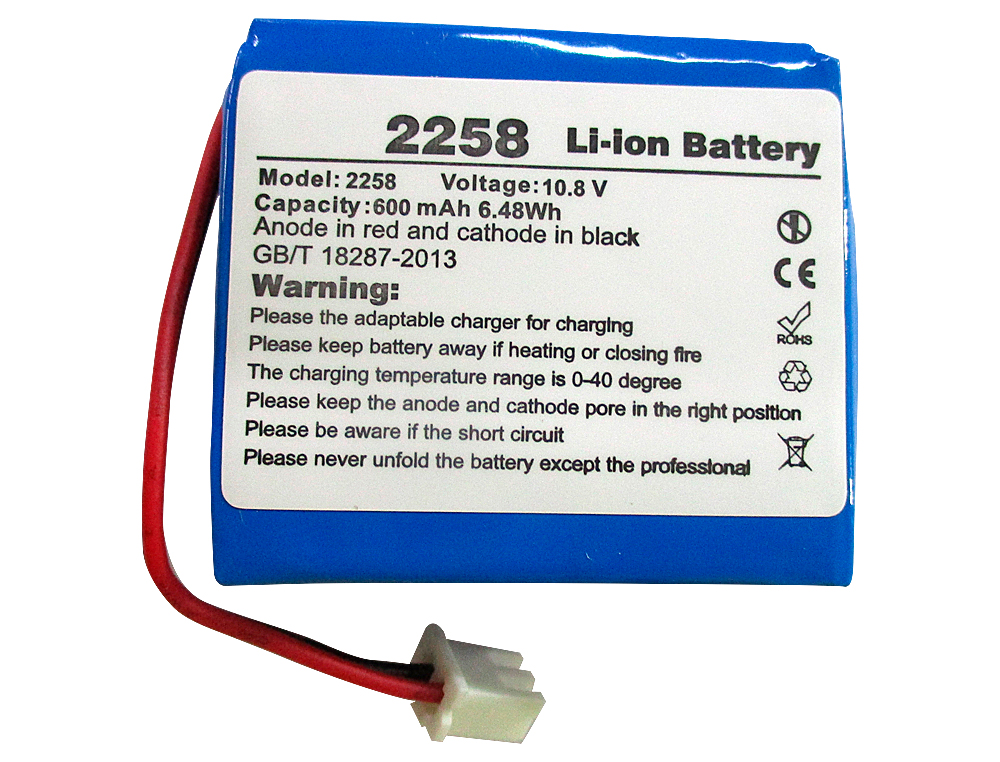 Q-CONNECT - Bateria de litio recargable kf17282 para detector de billetes falsos kf14930 (Ref. KF17282)