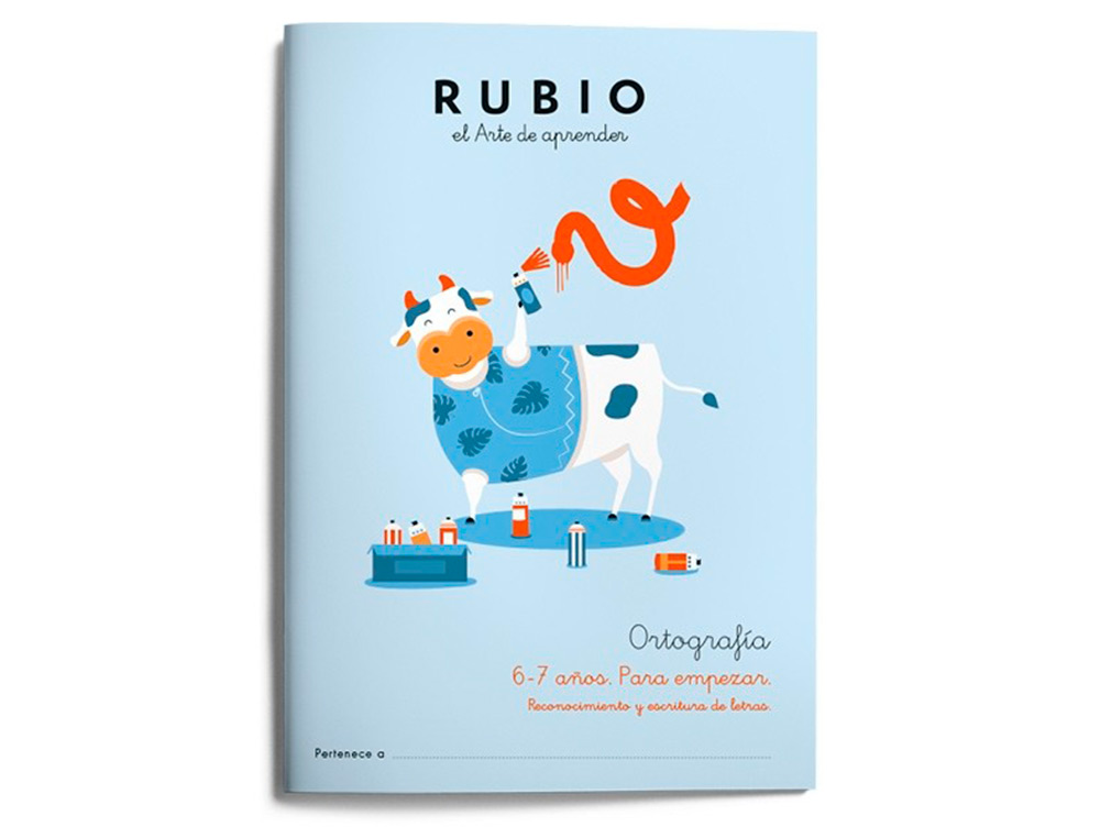 RUBIO - Cuaderno ortografia 6-7 años para empezar (Ref. ORT1)