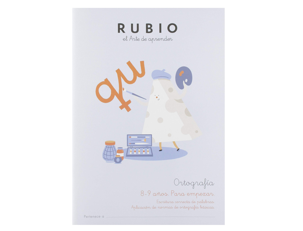 RUBIO - Cuaderno ortografia 8-9 años para empezar (Ref. ORT3)