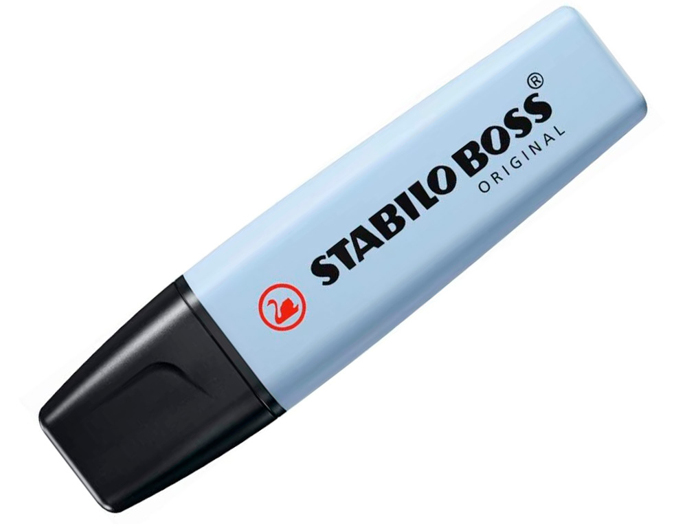 STABILO - Rotulador boss fluorescente 70 pastel azul ventoso (Ref. 70/112)