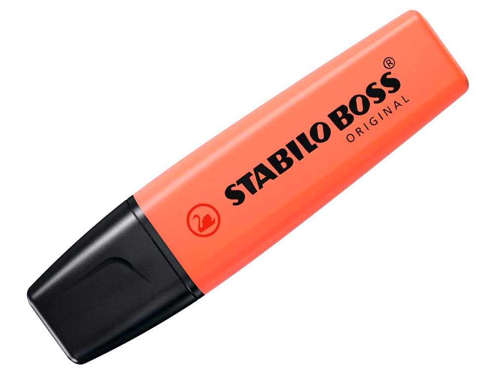 STABILO - Rotulador boss fluorescente 70 pastel coral meloso (Ref. 70/140)