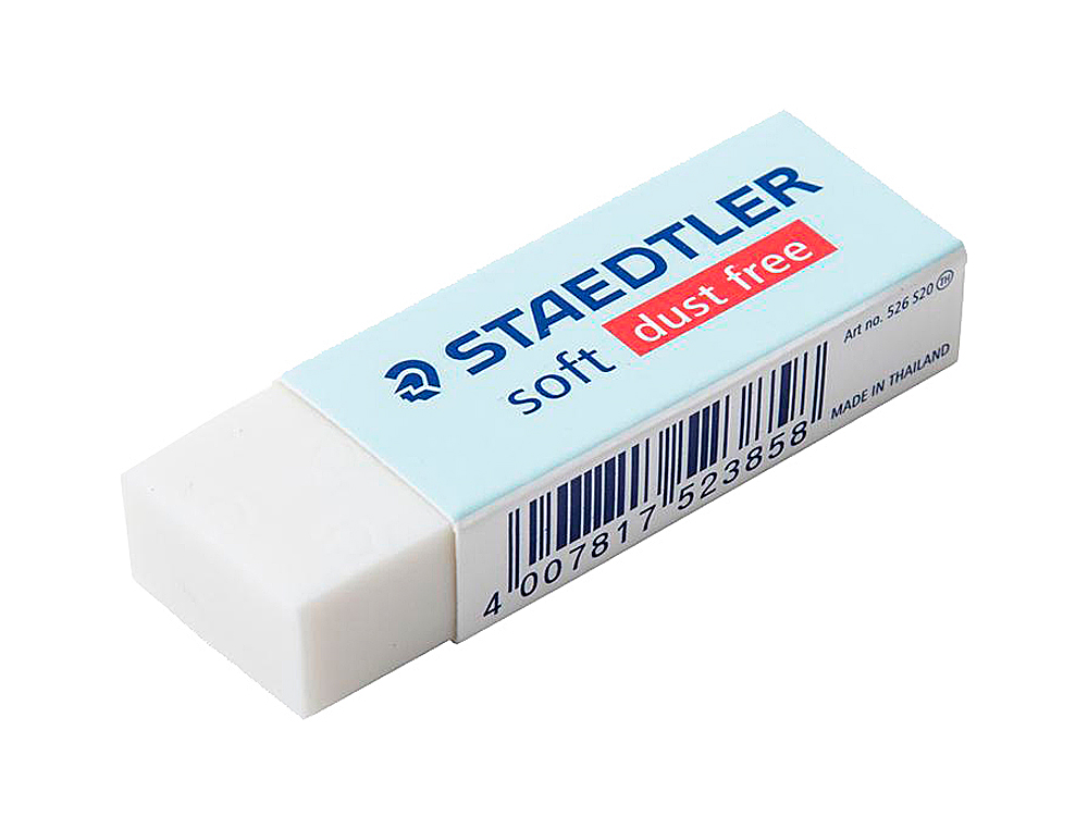 STAEDTLER - Goma soft blanca 526 s20 (Ref. 526 S20)