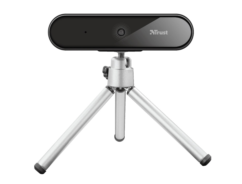TRUST - Camara webcam tyro con microfono y tripode 1920x1080 full hd usb 2.0 color negro (Ref. 23637)