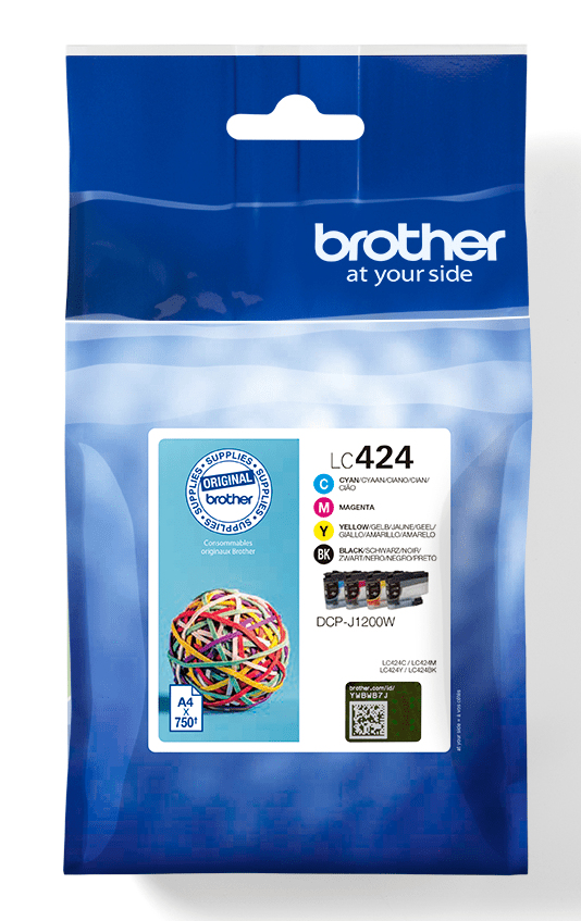 BROTHER - INK-JET LC424VAL MULTIPACK 4 COLORES (Ref.LC424VAL)