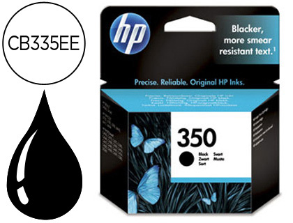 HP ( HEWLETT PACKARD ) - Cartuchos ORIGINALES Inyección De Tinta 350 NEGRO CB335EE ABE (Ref.CB335EE#ABE)