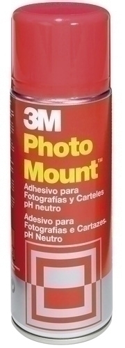 3M - PEGAMENTO en SPRAY 400ml PHOTO MOUNT (bote ROJO) (Ref. Photo Mount)