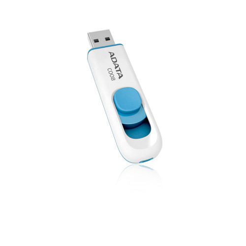 ADATA - 32GB C008 unidad flash USB USB tipo A 2.0 Azul, Blanco (Canon L.P.I. 0,24€ Incluido) (Ref.AC008-32G-RWE)