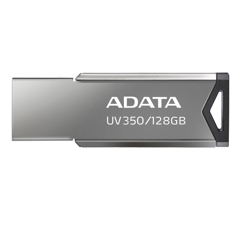 ADATA - Lapiz Usb UV350 128GB USB 3.2 Metálica (Canon L.P.I. 0,24€ Incluido) (Ref.AUV350-128G-RBK)