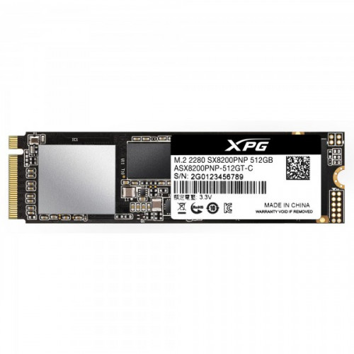 ADATA - XPG SX8200 Pro M.2 512 GB PCI Express 3.0 3D TLC NVMe (Canon L.P.I. 5,45€ Incluido) (Ref.ASX8200PNP-512GT-C)
