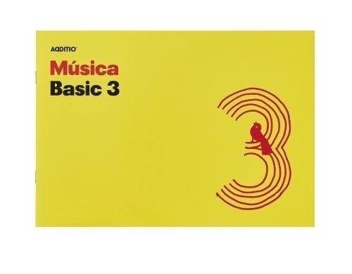ADDITIO - BLOC de MUSICA BASIC 3 PENTAGRAMAS 24x17 APDO. (Ref.M03)