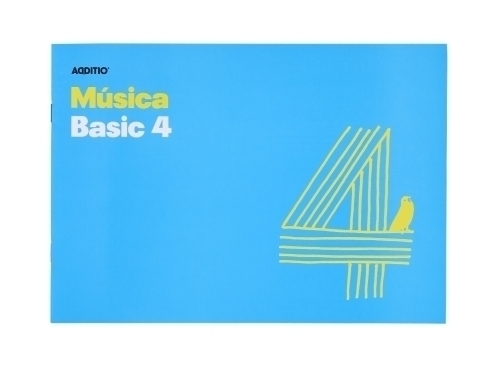 ADDITIO - BLOC de MUSICA BASIC 4 PENTAGRAMAS 24x17 APDO. (Ref.M04)