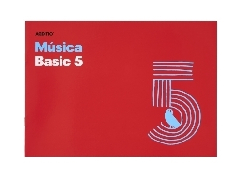 ADDITIO - BLOC de MUSICA BASIC 5 PENTAGRAMAS 24x17 APDO. (Ref.M05)
