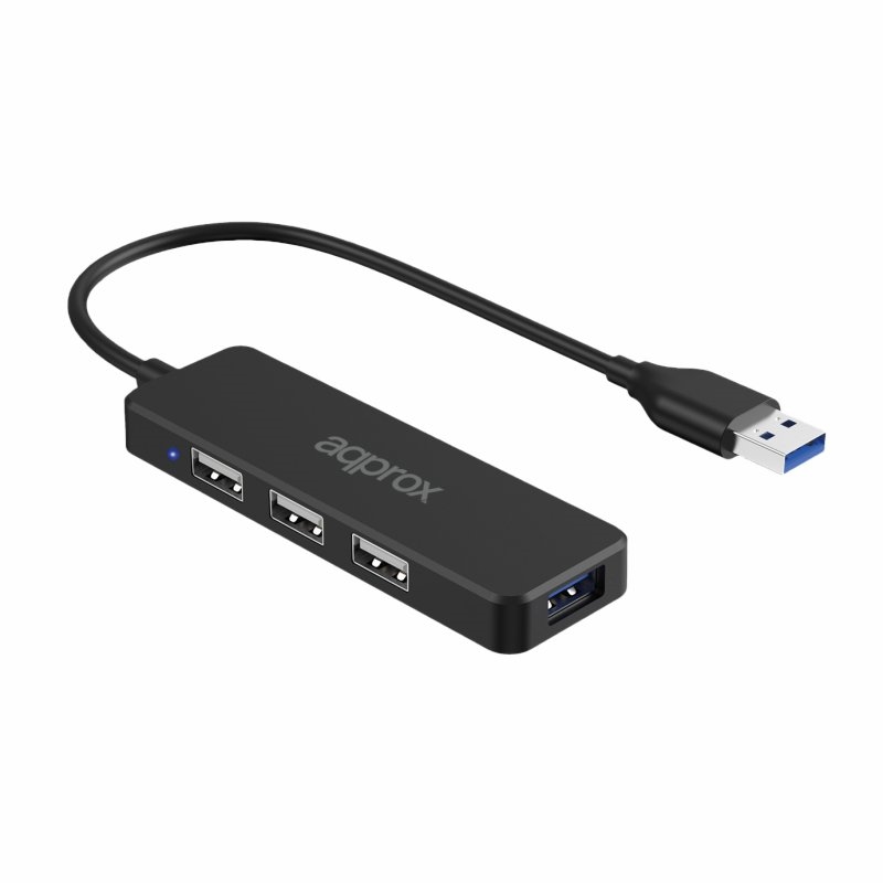APPROX - Adap. USB Hub 3 ptos USB 2.0 + 1ptoUSB 3.0. (Ref.APPC47)
