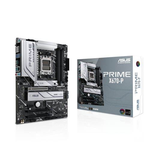 ASUS - PRIME X670-P AMD X670 Socket AM5 ATX (Ref.90MB1BU0-M0EAY0)