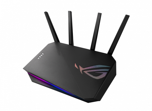 ASUS - ROG STRIX GS-AX5400 router inalámbrico Gigabit Ethernet Doble banda (2,4 GHz / 5 GHz) Negro (Ref.90IG06L0-MO3R10)