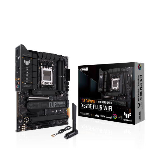 ASUS - TUF GAMING X670E-PLUS WIFI AMD X670 Socket AM5 ATX (Ref.90MB1BK0-M0EAY0)