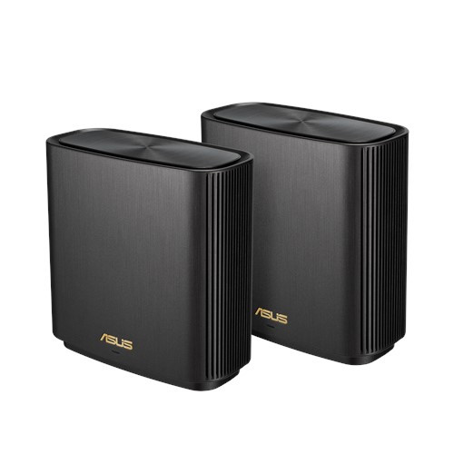 ASUS - ZenWiFi AX (XT8) router inalámbrico Gigabit Ethernet Tribanda (2,4 GHz/5 GHz/5 GHz) Negro (Ref.90IG0590-MO3G20)