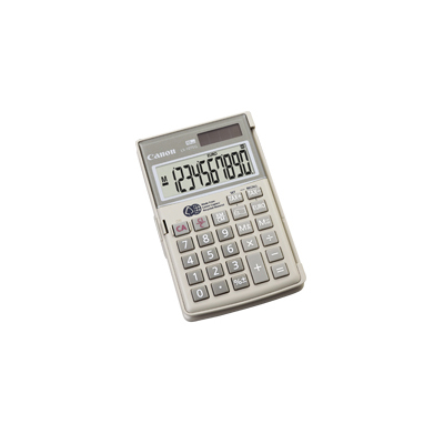 CANON - calculadora de mano LS-10ETG DBL GRIS 10 DIGITOS (Ref.4422B002)