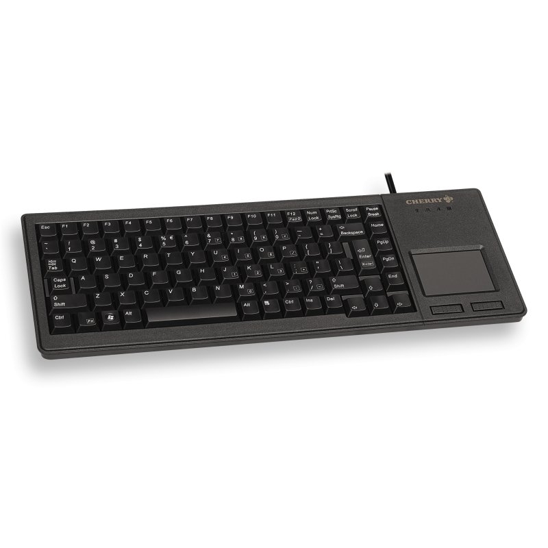 CHERRY - XS TouchPad teclado+TouchPad USB 2.0 Negro (Ref.G84-5500LUMES-2)