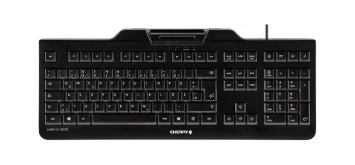 CHERRY KC 1000 SC teclado USB QWERTY Español Negro (Ref.JK-A0100ES-2)