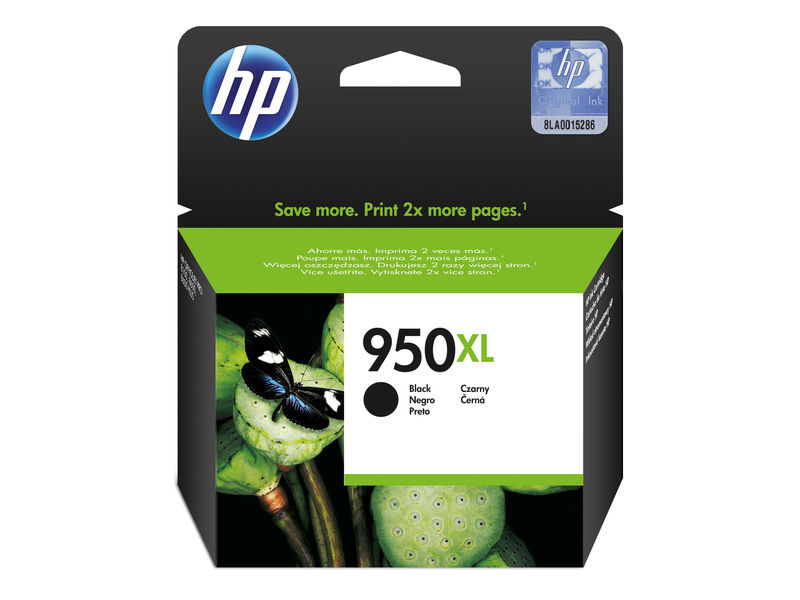 HP ( HEWLETT PACKARD ) - Cartuchos ORIGINALES Inyección De Tinta 950XL Negro (Ref.CN045AE#BGY)