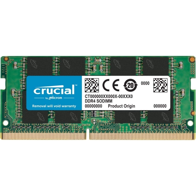 CRUCIAL - 4GB soDim DDR4 2400MHz (Ref.CT4G4SFS824A)