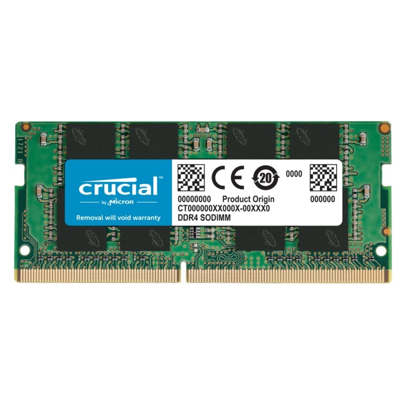 CRUCIAL - MEMORIA SO-DIMM DDR4 16GB 3200MHZ CL22 (Ref.51321)