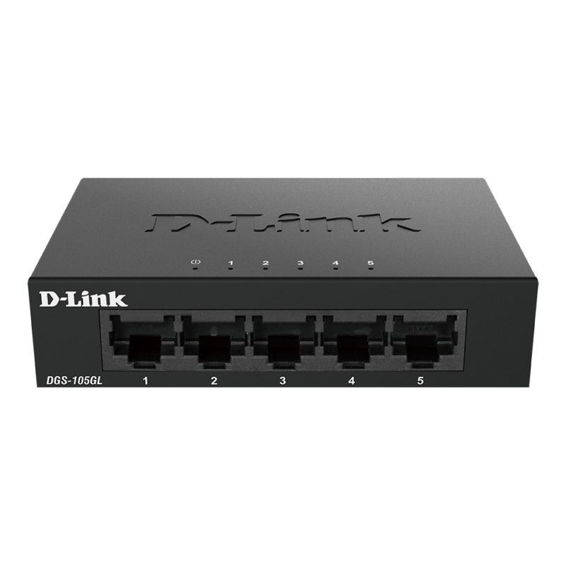 D-LINK - Switch 5xGB Metal Plug&amp;Play (Ref.DGS-105GL)