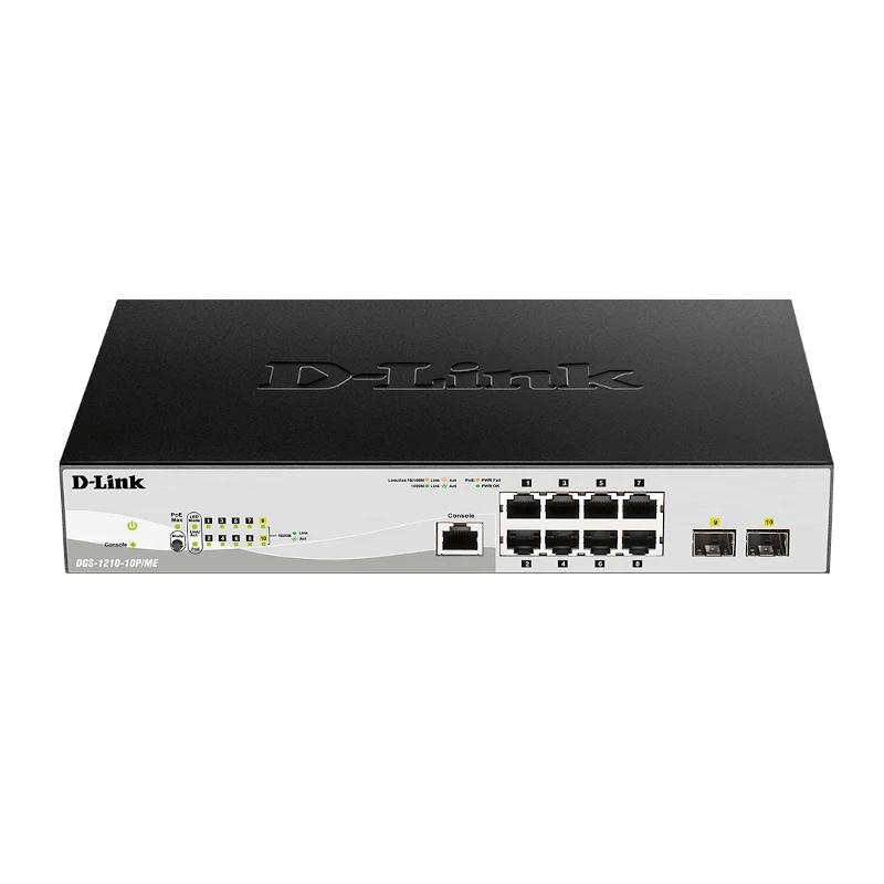 D-LINK - 10xGb PoE+ Switch 2xC (Ref.DGS-1210-10P/ME/E)