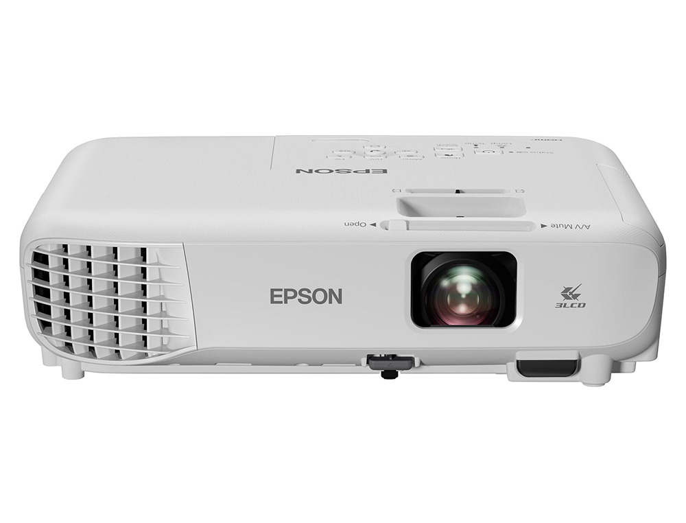 EPSON - VIDEOPROYECTOR EB-W06 WXGA 3700 LUMENES LCD 16000:1 (Ref.V11H973040)
