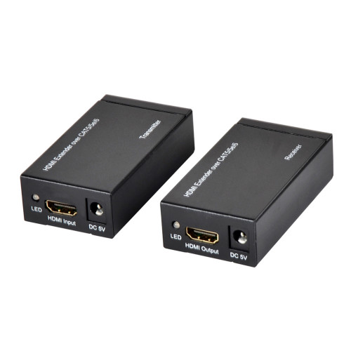 EWENT - extensor audio/video Transmisor y receptor de señales AV Negro (Ref.EW3715)
