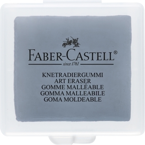 FABER CASTELL - GOMA de BORRAR 7020 MOLDEABLE (CARBONCILLO-PASTEL) (ud.) (Ref.702018/127154)