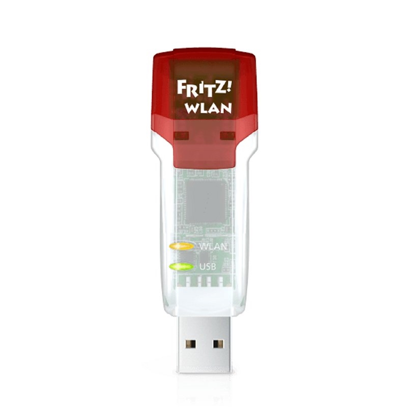 FRITZ! - WLAN Stick Tarjeta Red WiFi AC860 USB (Ref.20002724)