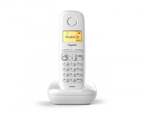 GIGASET - A270 Teléfono DECT Identificador de llamadas Blanco (Ref.S30852-H2812-D202)