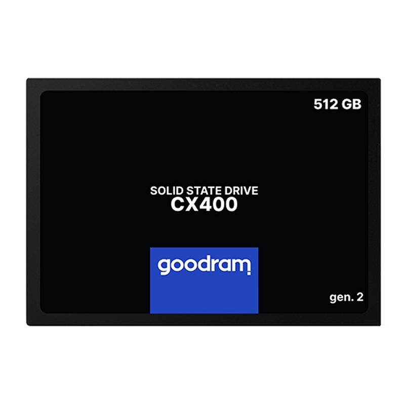 GOODRAM - SSD 512GB 2.5&quot; SATA3 CX400 GEN.2 (Canon L.P.I. 5,45€ Incluido) (Ref.SSDPR-CX400-512-G2)