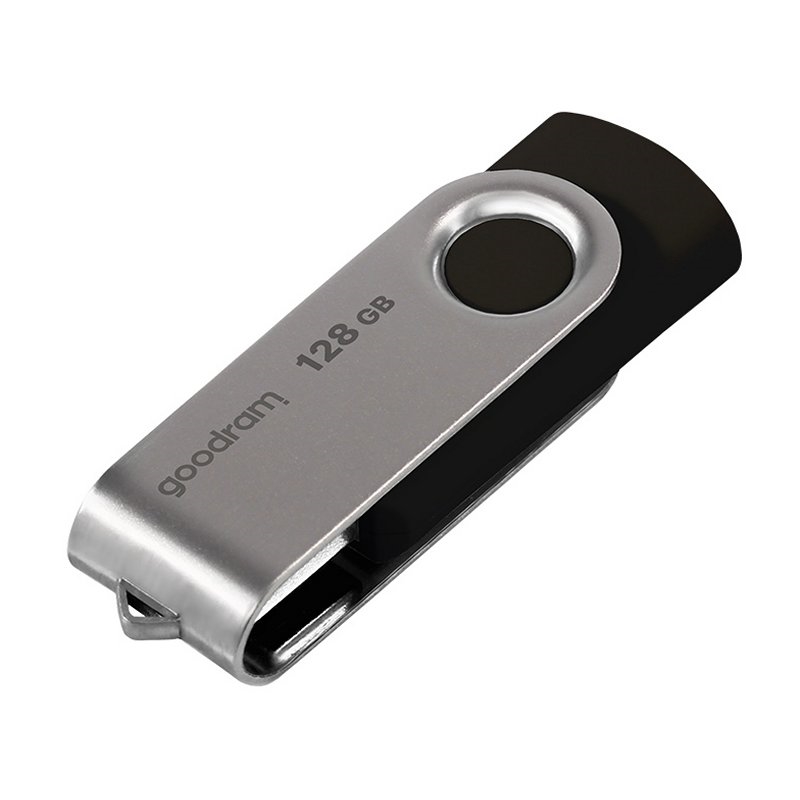 GOODRAM - UTS2 Lápiz USB 128GB USB2.0 Negro (Canon L.P.I. 0,24€ Incluido) (Ref.UTS2-1280K0R11)