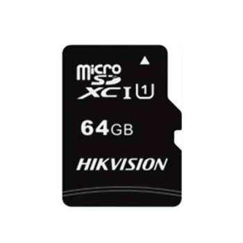 HIKVISION - MICROSDHC/64G/CLASS 10 AND UHS-I / TLC R/W SPEED 92/30MB/S , V30 (Canon L.P.I. 0,24€ Incluido) (Ref.HS-TF-C1(STD)/64G/ZAZ01X0)