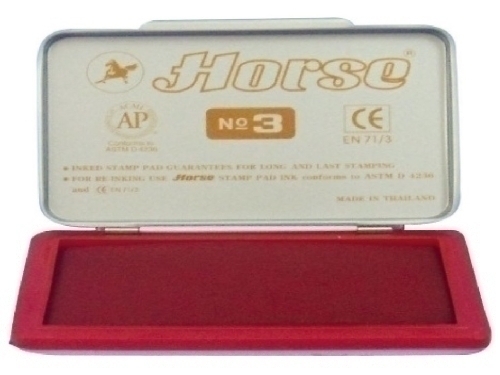 HORSE - TAMPON Nº3 ROJO (Ref.250403)