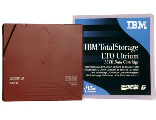 IBM - CARTUCHO DE DATOS LTO ULTRIUM 5 ETIQUETADO 1,5TB (Ref.46X6666)