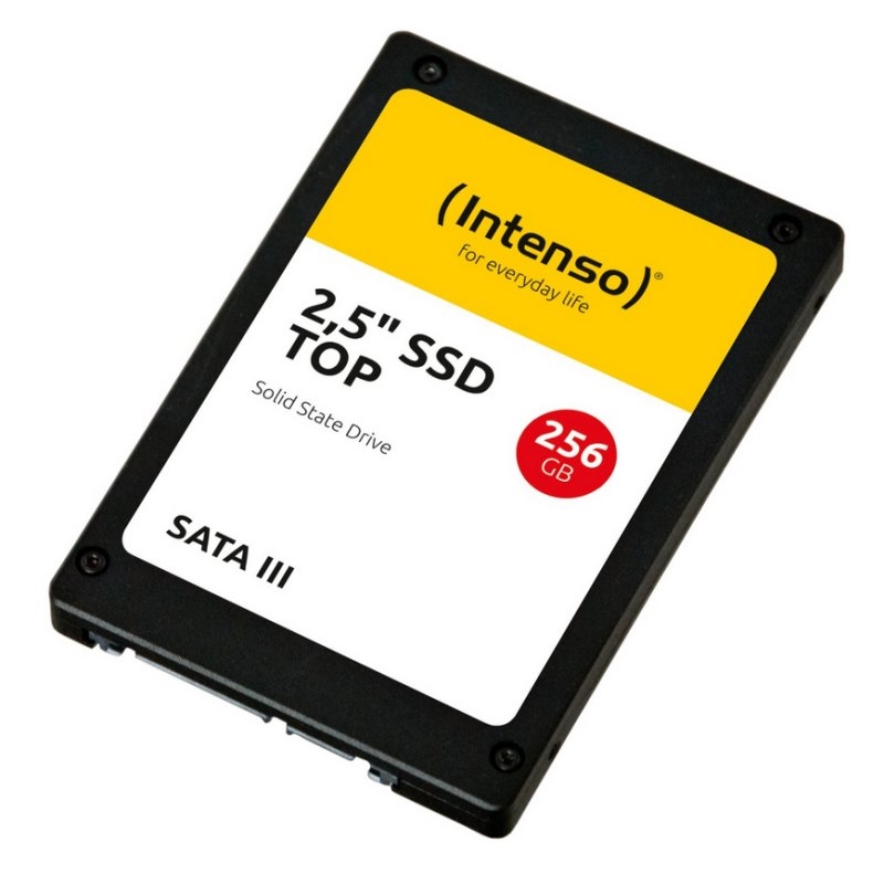 INTENSO - Top SSD 256GB 2.5&quot; Sata3 (Canon L.P.I. 5,45€ Incluido) (Ref.3812440)